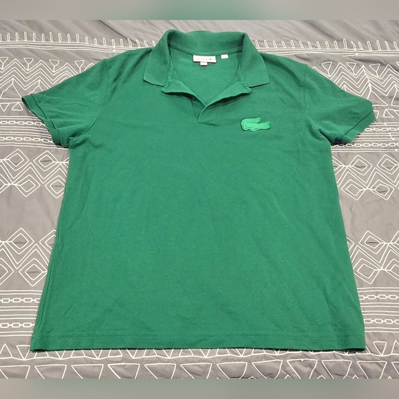 Lacoste Other - Lacoste Logo Green Polo Size Large
